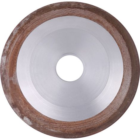 Meule diamantée en résine de 100 mm, grain 180, pour métaux en carbure. (1/5)