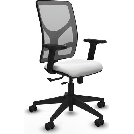 Chaise de bureau piqueras y crespo Motilla transparente accoudoirs réglables (1/2)