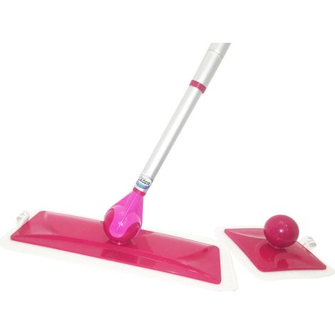 Aqua laser - ensemble de vadrouille clickball 9 mcx rose