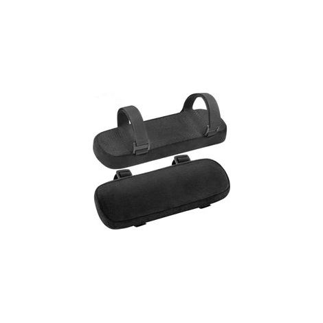 Lot de 2 coussins de coude et d'accoudoir en mousse à mémoire de forme pour soulager la pression sur les coudes et les avant bras