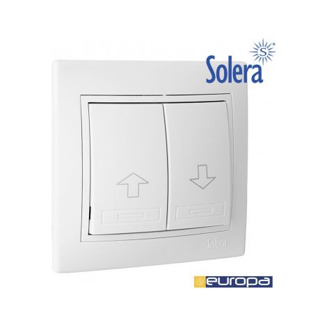 Pulsador de persiana 83x81x10mm 10A 250V  Solera E3/42920