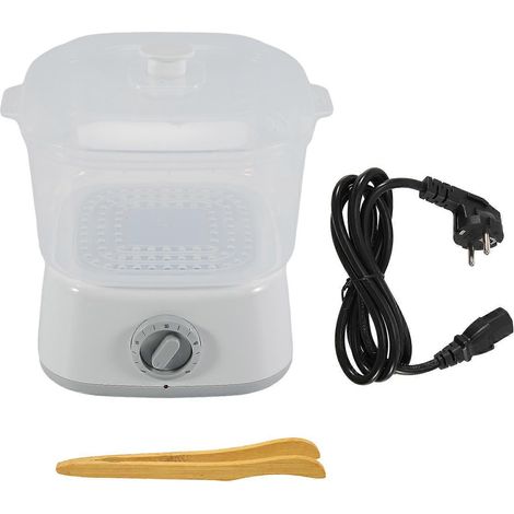 Chauffe-serviettes chauffant, sèche-serviettes à chauffage rapide, compatible avec les soins du visage, peut contenir 12 mini-serviettes humides, mini-chauffe-serviettes portable, prise standard europ (1/5)