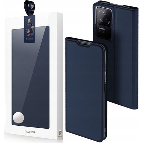 Funda protectora Dux Ducis Skin Pro con tapa para Xiaomi Poco F4 5G azul (1/5)