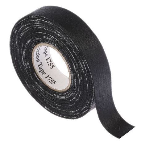 Ruban adhésif toilé Temflex 1755 , Noir, Coton, 19.1mm x 18m, 4,3 N/cm ( Prix pour 1 )