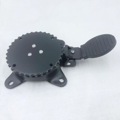 Pied de parasol pivotant 360° – Base cylindrique en plastique noir – Stable pour terrains accidentés – Facile à installer (1/3)