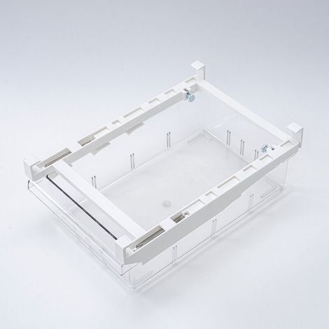 Refrigerator Storage Bin, Sliding Drawer Organizer for Refrigerator, Transparent Support Storage Box for 1 Compartment Refrigerator Dividers (1/5)