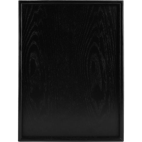 Rectangle Forme Bois Massif Thé Café Snack Nourriture Repas Plateau de Service Assiette Plateaux 40 x 30 cm (1/5)