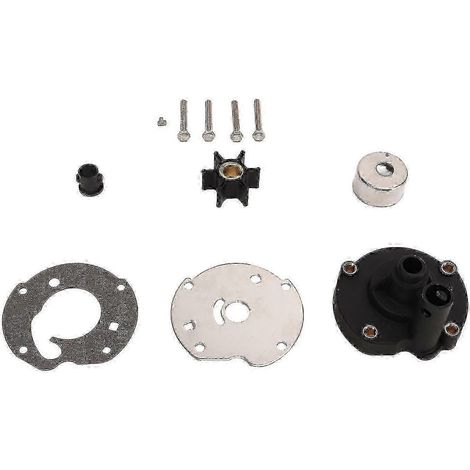 Kit de turbine de pompe à eau de rechange pour moteurs hors-bord Evinrude 763758 - 5,5 ch, 6 ch, 7,5 ch (1/5)