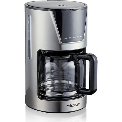 Cafè filtro Cloer 5257 nero acciaio inossidabile