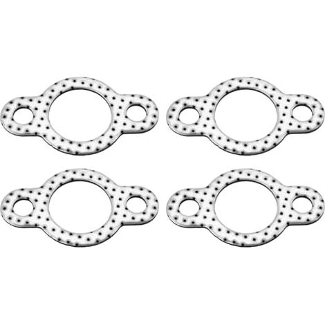 Lot de 4 joints d'échappement pour tondeuse à gazon compatibles avec Kohler P/N compatibles avec Craftsman OE 24-041-49-S 2404149-S 70,6 x 40,7 mm (1/5)