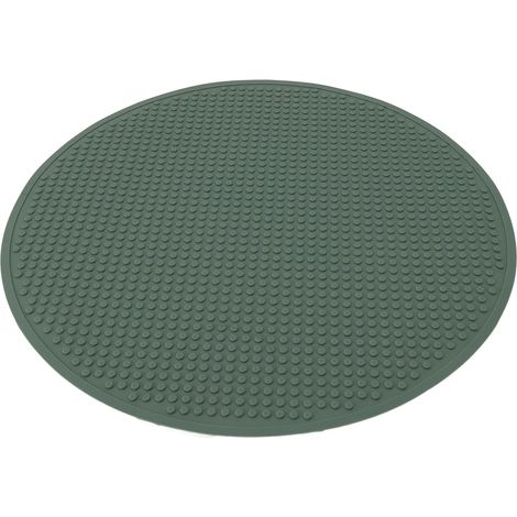 Tapis de construction en silicone, accessoires sensoriels, coussin de massage des pieds, plaque de base pour blocs de construction pour bébés et jeunes enfants (1/5)