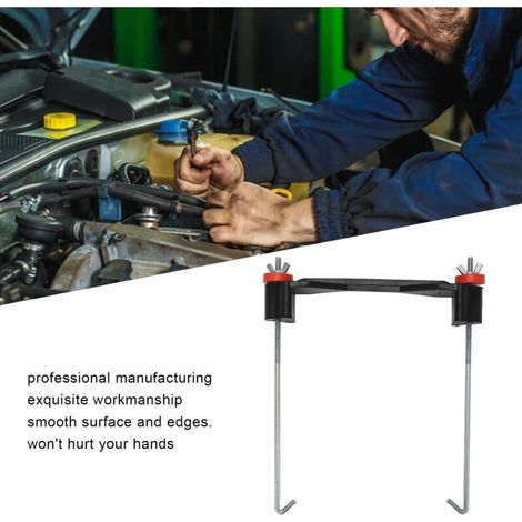 Batteriehalterung mit J-Hakenbolzen, Gummibatteriehalter für PKW und SUV (1/4)