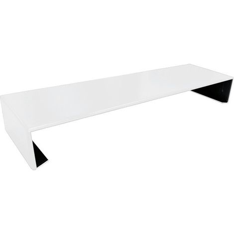 Fond alu pour couvertine 15/10ème - Embout ép. 0,8 mm Couleur - Blanc pur - RAL 9010, Largeur - 320 mm - ALUHOME
