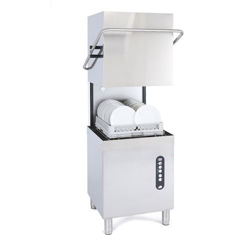 Lave Vaisselle à Capot professionnel ECOLINE 50x50 Triphase - Adler