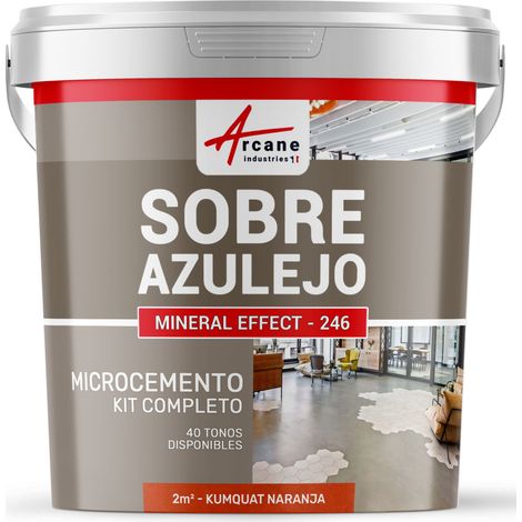 Microcemento sobre azulejos