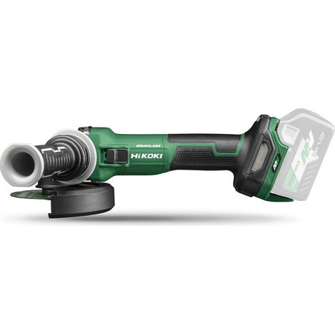 Meuleuse d'angle sans balai 125mm MULTIVOLT 36V avec régulation des vitesses et frein HiKOKI G3613DVE W4Z CORPS