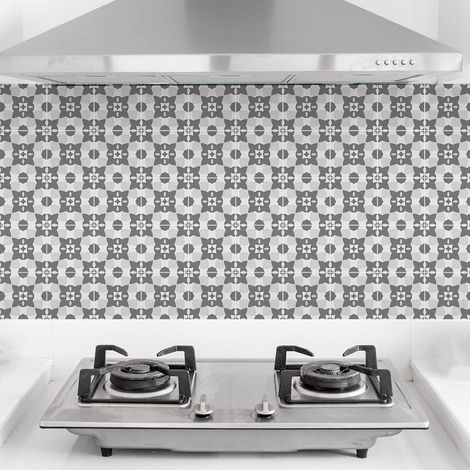 Sticker Mural Carrelage adhésif Cuisine Salle de Bain - 24 Stickers CARRELAGES AZULEJOS - 24 stickers 10x10cm (1/5)