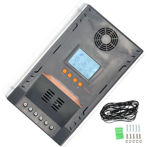 MPPT-Solarladeregler mit automatischer Leistungserkennung für die Außenüberwachung, 100 A (1/5)