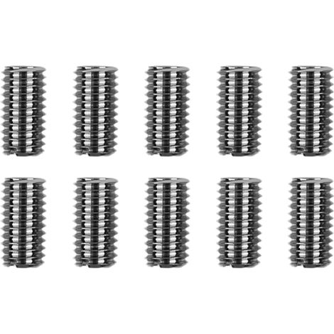Adaptateur fileté M6 vers M8 Longueur 15 mm, mâle/femelle en acier (1/5)