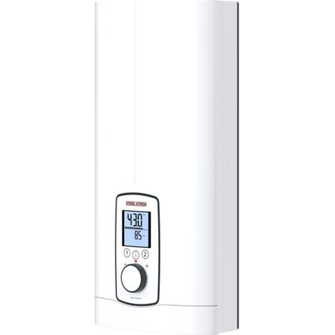 STIEBEL ELTRON Chauffe-eau instantané confort DHE 18/21/24, 18, 21, 24kW/400V, blanc, 202656 (1/5)