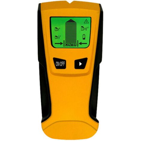 Détecteur de Mur 3 en 1, Scanner Électronique de goujons, Détecter Métaux, Fils Électrique, Humidité, Studs en Bois dans Murs, Sols et Plafonds, Bip sonore, Écran LCD Rétroéclairé (1/5)