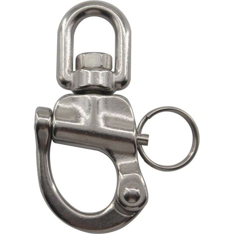 Quick Release 304 Stainless Steel Swivel Snap Hook for Boat, Rigging, Yacht (1/5)