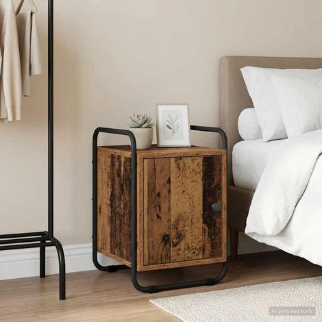 Armadio da Notte Legno antico Legno ingegnerizzato vidaXL (1/5)