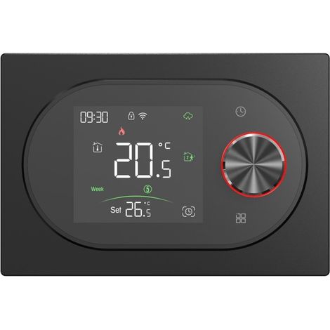 Termostato Smart WiFi Beca BHT-9000GBLW Expert4house Edition  Nero (1/5)