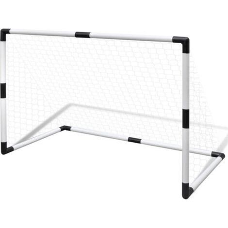 INLIFE Set de but de football poteau et filet 91,5 x 48 x 61 cm (1/5)