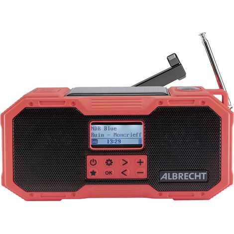 Albrecht DR 112 Digital Schwarz, Rot (1/5)