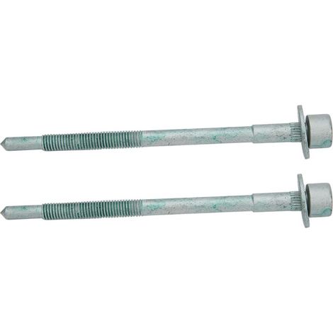 Lot de 2 vis de fixation pour pare-chocs avant de voiture, boulons résistants compatibles avec Audi A6 et C5, filetage M8 (1/5)