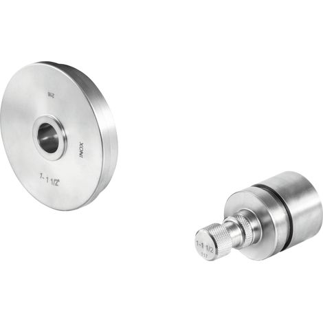 Nutrollen INOX 1-1 1/2, Paar 347053