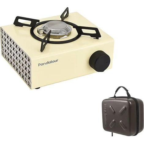 Réchauds de camping portables haute puissance 2000 W, four en métal pour extérieur, avec interface à ventouse magnétique, parfaits pour les pique-niques, les barbecues et la cuisine. (1/5)