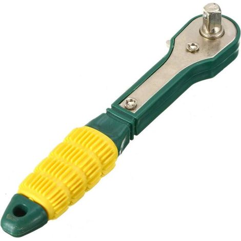 1/4" Ratchet Torque Wrench Mini Hex Ratchet Wrench with Double Head for Bicycle or Other Vehicle Repair