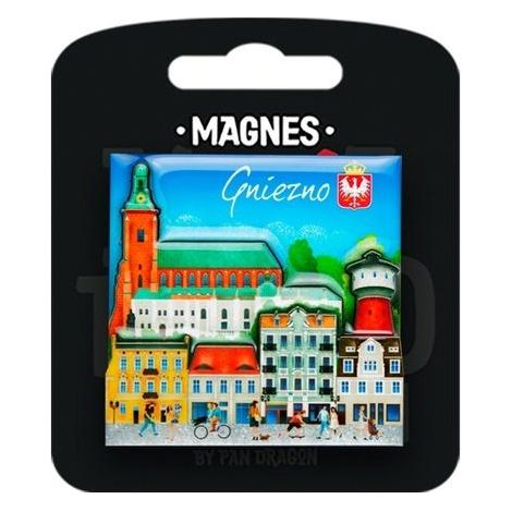 Magnet Ich liebe Polen Gniezno ILP-MAG-C-gnie-06