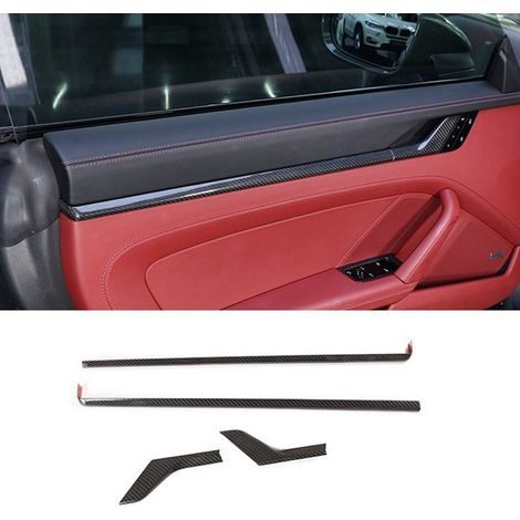 4 Türinnenverkleidungsleisten aus Trockencarbon für Porsche 911 (2019–2022) (1/4)