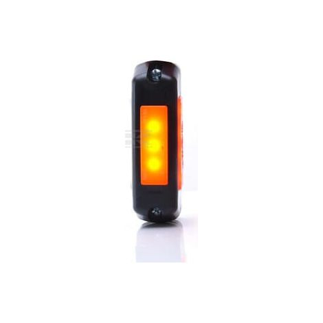 Luce d'ingombro anteriore/posteriore/laterale LED'rettangolare 12-24V 90x28x35,5 mm UNIVERSAL LA30090 (1/5)