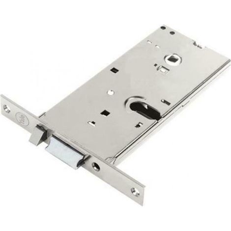 SERRATURA METALLO INFILARE ELETTRICA 85200 YALE - B.Q INOX F.MM 16 F.OV M2+SCR+F+Q8 H.MM 78 E.MM 70 - 1 pezzo (1/2)