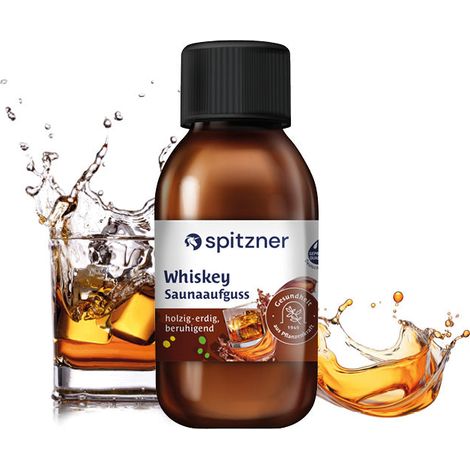 Spitzner Saunaaufguss Whiskey 125 ml Wellness Sauna Aufguss Wellnessaufguss