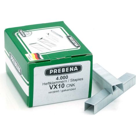 Prebena Heftklammern VX10CNK   P = 4000 Stck.