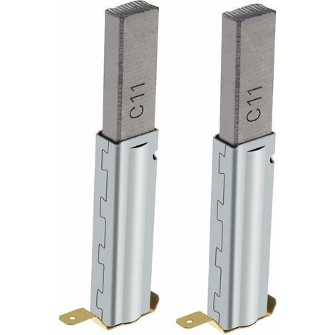 2 Paires (4pcs) Balais de Charbon Remplacement Compatible avec 30/60/70/80/90L Aspirateurs Industriels 10mm x 6mm x29mm Accessoires pour Aspirateur (1/5)