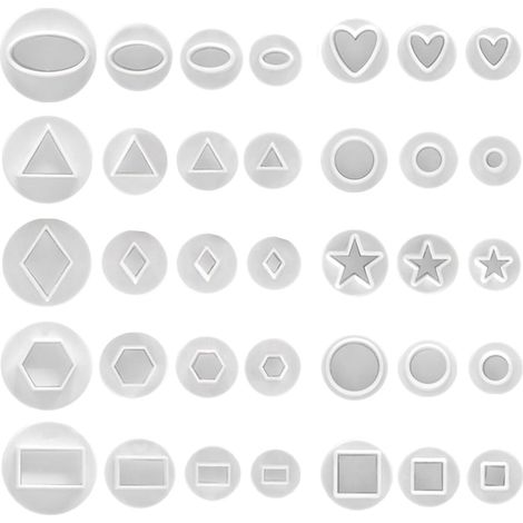 35 Mini Sugarcraft Cutters with Pusher (1/5)