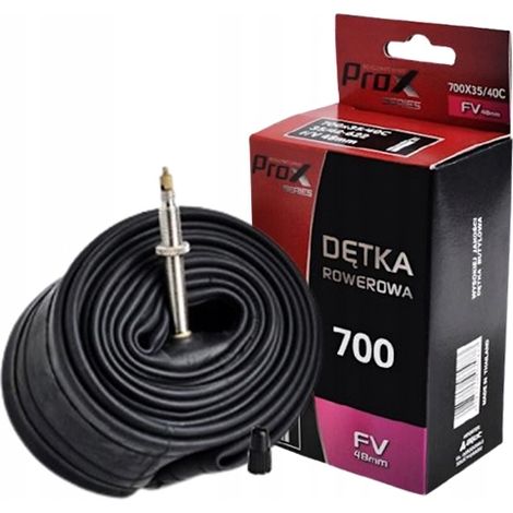 Tube 28 700x 35/38/40/42c FV Presta 48 mm Prox (1/5)