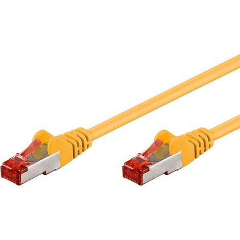 INTELLINET Cavo di rete Patch in CCA Schermato Cat. 6 Giallo F/UTP 5m Bulk