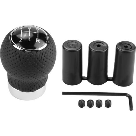 Knob of lever of speed universal for car, 5 speeds, head of lever of speed (1/5)
