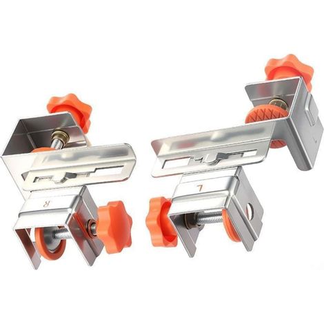 Clips de fixation pour panneaux tiroirs en acier et métal, pinces (1/5)