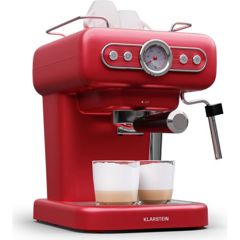 Klarstein Espressionata Evo macchina per espresso, 950W, 19 bar, 1,2L, 2 tazzine