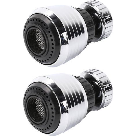 Aérateur de Robinet, Aérateur de Robinet Pivotant 360,Economie Robinet Buse Filtre,Embout de Robinet de Cuisine, Filtre Anti Calcaire Robinet Avec 2 Modes Réglable Mousseur (1/5)