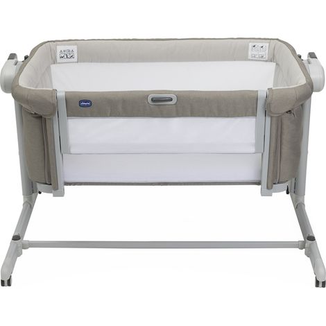 Chicco Culla Co-Sleeping Next2Me Magic Evo con Base Inclinabile e Pannello Estraibile - Desert Taupe