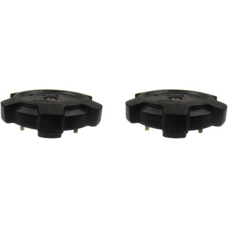 2 bouchons de remplissage d'huile moteur, Mitsubishi Shogun Pajero MONTERO IO Lancer Evo Galant Eclipse Delica L200 L300 L400 (1/5)